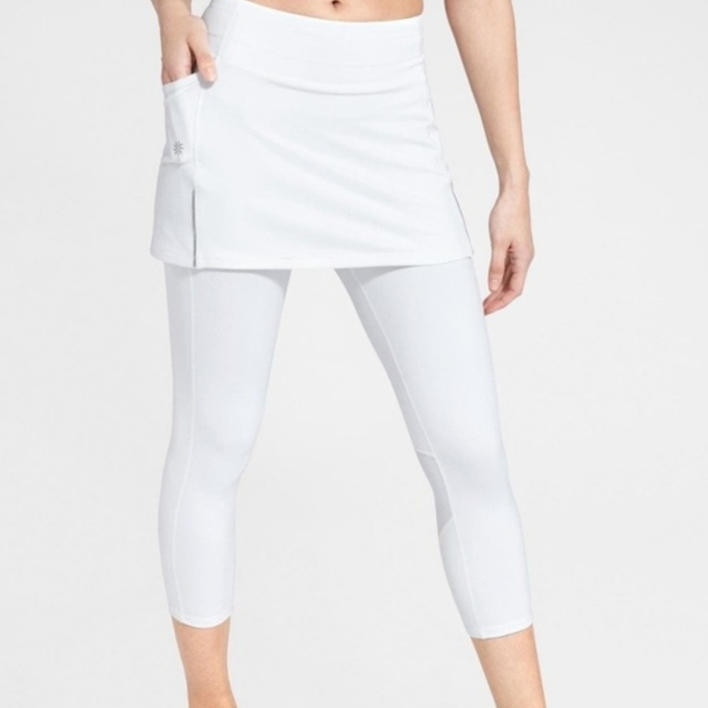 Athleta 2 in 1 capri 2x nwt